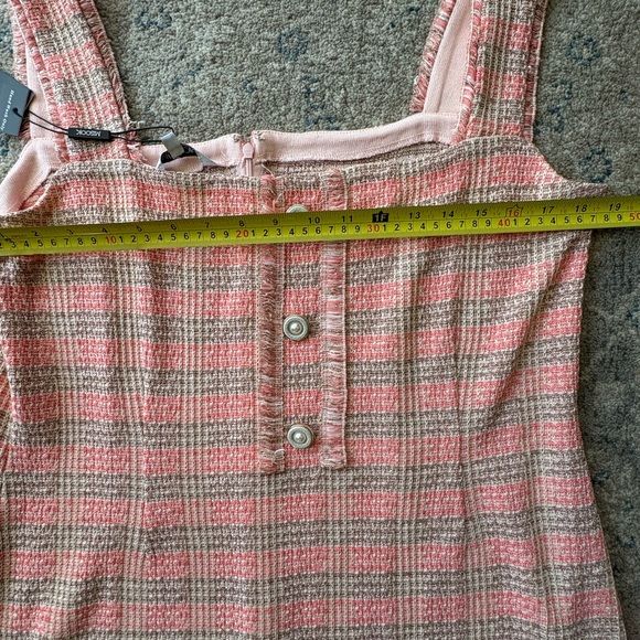 Misook Coral Tweed Dress - Picture 11 of 12